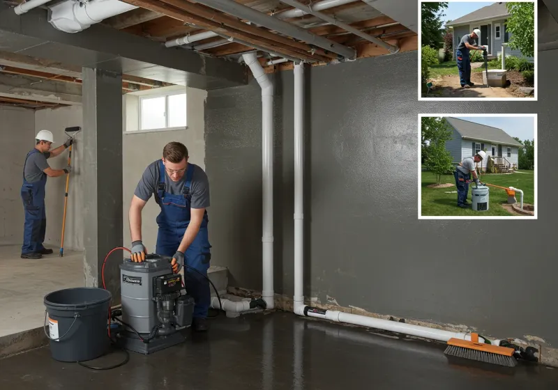 Basement Waterproofing and Flood Prevention process in Edgecombe County, NC